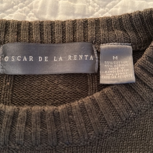 Oscar De La Renta M Sweater - Picture 3 of 4